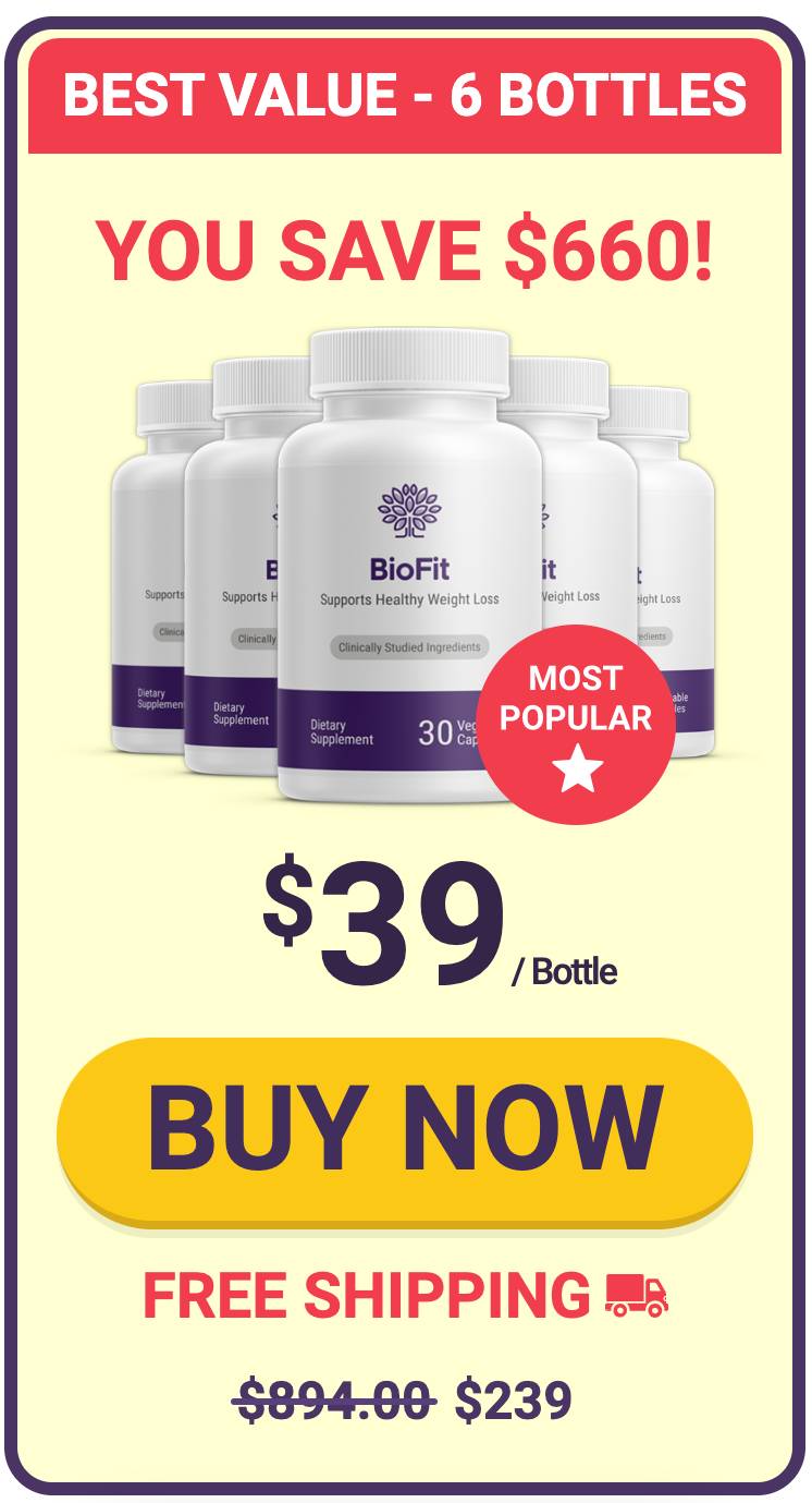 BioFit - 6 Bottles